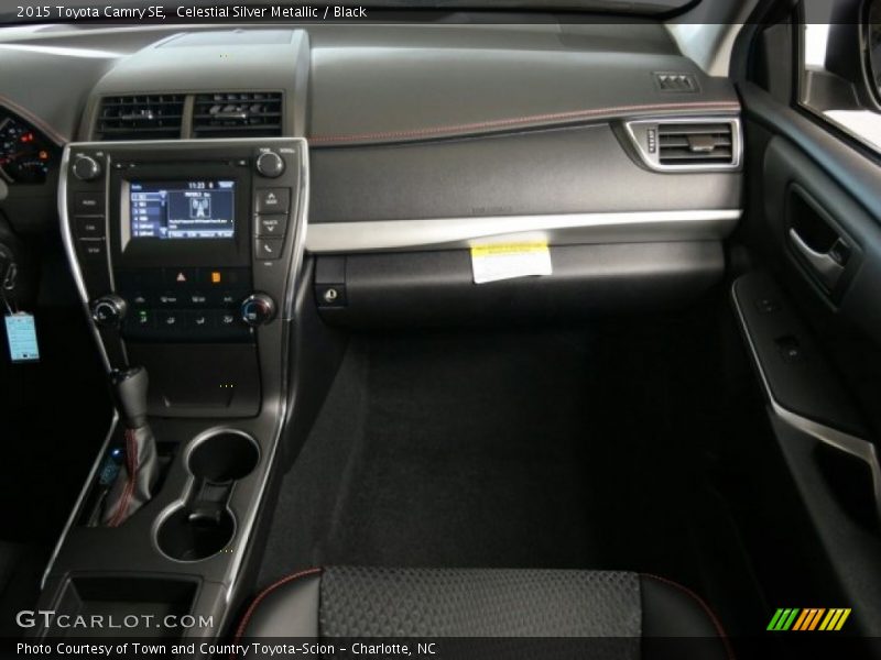 Celestial Silver Metallic / Black 2015 Toyota Camry SE