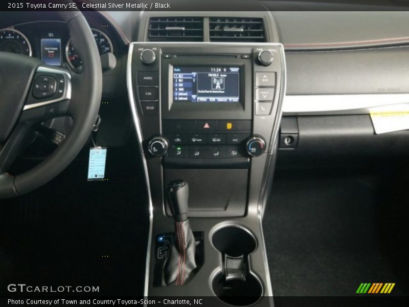 Celestial Silver Metallic / Black 2015 Toyota Camry SE