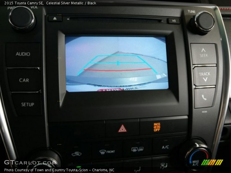 Celestial Silver Metallic / Black 2015 Toyota Camry SE