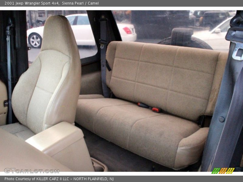 Sienna Pearl / Camel 2001 Jeep Wrangler Sport 4x4