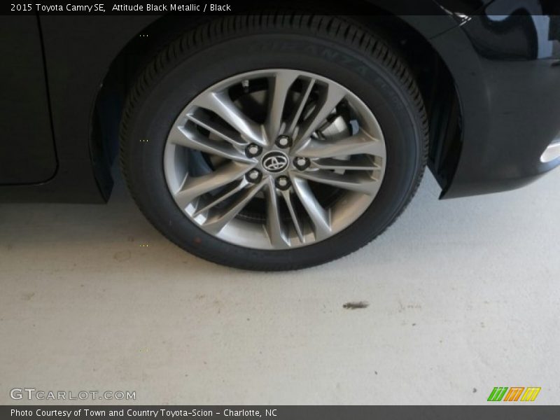 Attitude Black Metallic / Black 2015 Toyota Camry SE