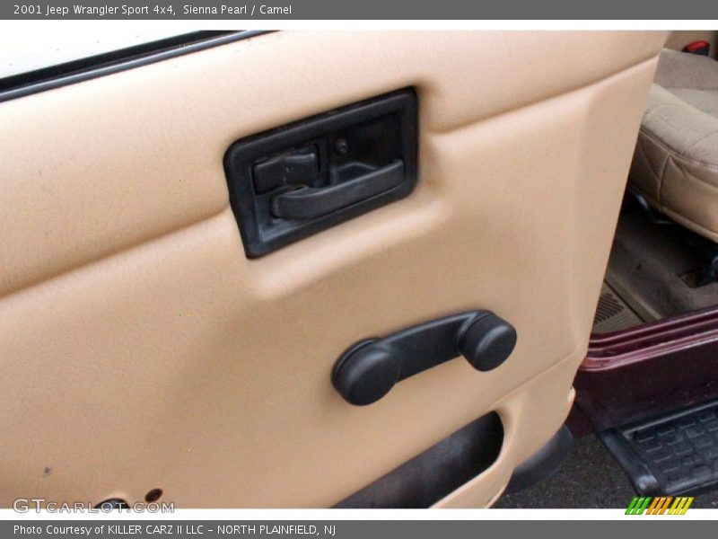 Sienna Pearl / Camel 2001 Jeep Wrangler Sport 4x4