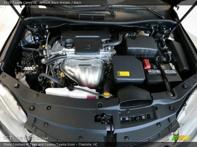 Attitude Black Metallic / Black 2015 Toyota Camry SE