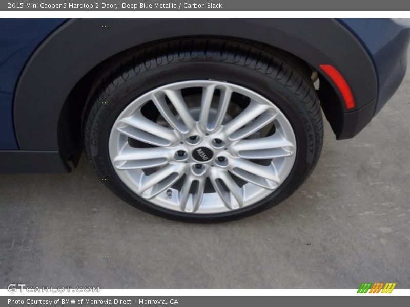 Deep Blue Metallic / Carbon Black 2015 Mini Cooper S Hardtop 2 Door
