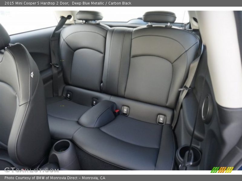 Deep Blue Metallic / Carbon Black 2015 Mini Cooper S Hardtop 2 Door