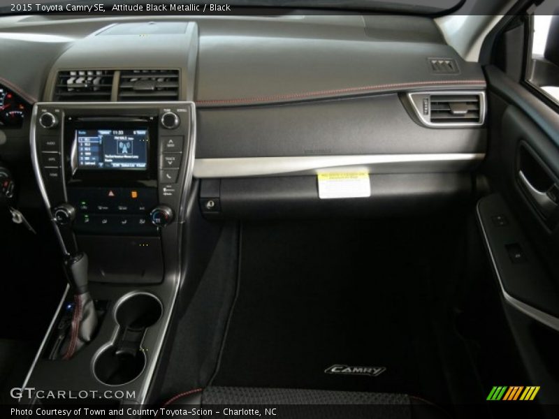Attitude Black Metallic / Black 2015 Toyota Camry SE