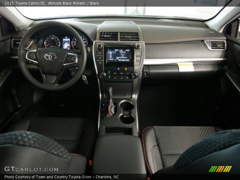Attitude Black Metallic / Black 2015 Toyota Camry SE