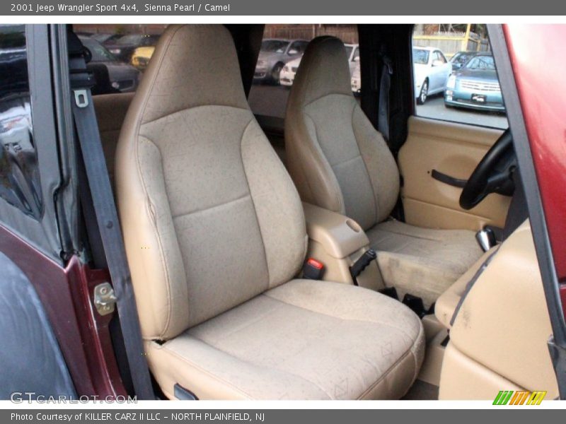 Sienna Pearl / Camel 2001 Jeep Wrangler Sport 4x4