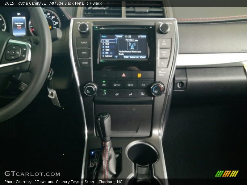 Attitude Black Metallic / Black 2015 Toyota Camry SE