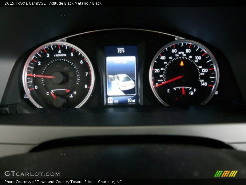 Attitude Black Metallic / Black 2015 Toyota Camry SE