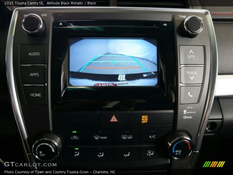 Attitude Black Metallic / Black 2015 Toyota Camry SE
