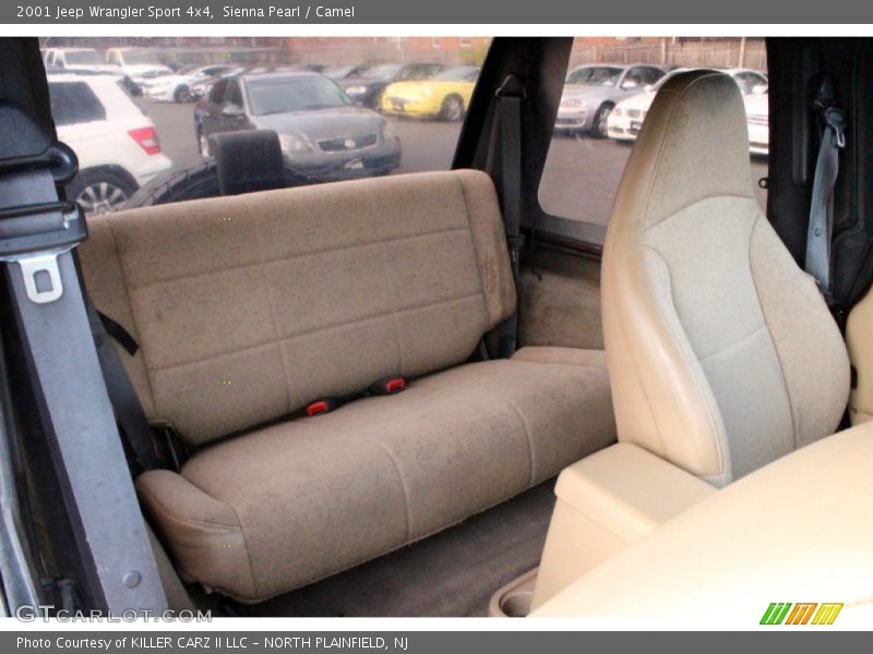 Sienna Pearl / Camel 2001 Jeep Wrangler Sport 4x4