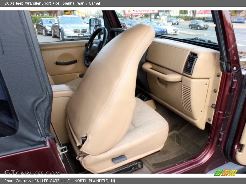 Sienna Pearl / Camel 2001 Jeep Wrangler Sport 4x4