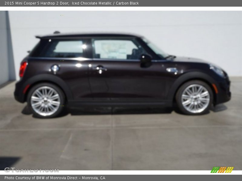 Iced Chocolate Metallic / Carbon Black 2015 Mini Cooper S Hardtop 2 Door