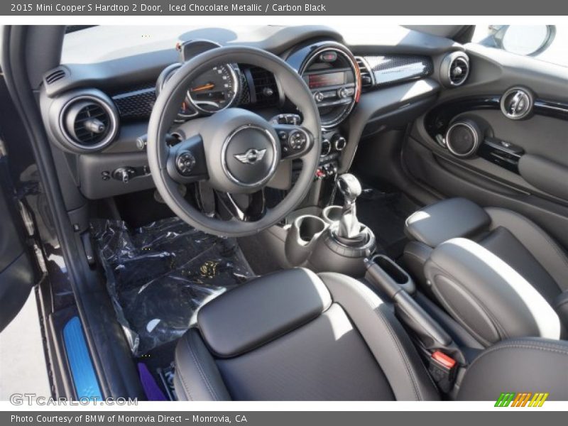 Iced Chocolate Metallic / Carbon Black 2015 Mini Cooper S Hardtop 2 Door