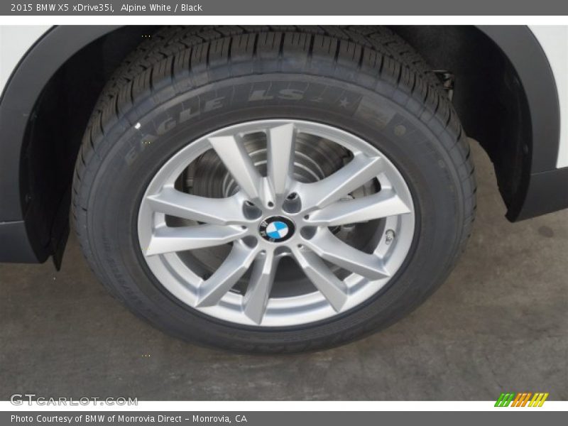 Alpine White / Black 2015 BMW X5 xDrive35i