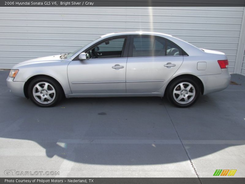 Bright Silver / Gray 2006 Hyundai Sonata GLS V6