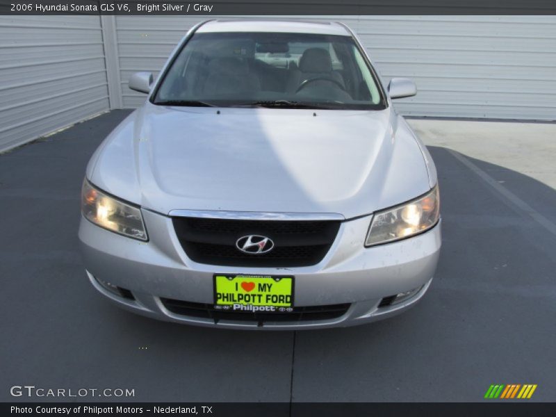Bright Silver / Gray 2006 Hyundai Sonata GLS V6