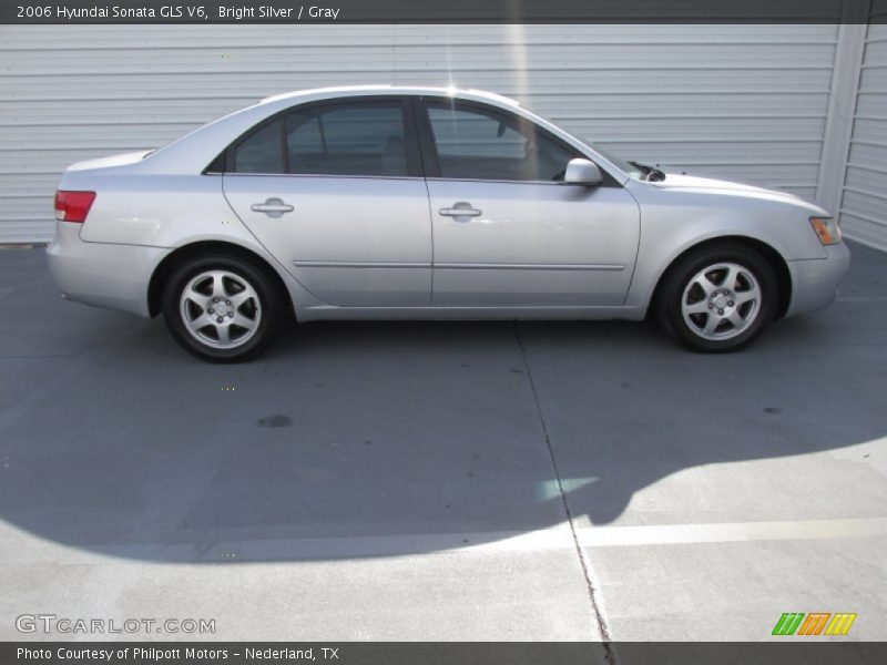 Bright Silver / Gray 2006 Hyundai Sonata GLS V6