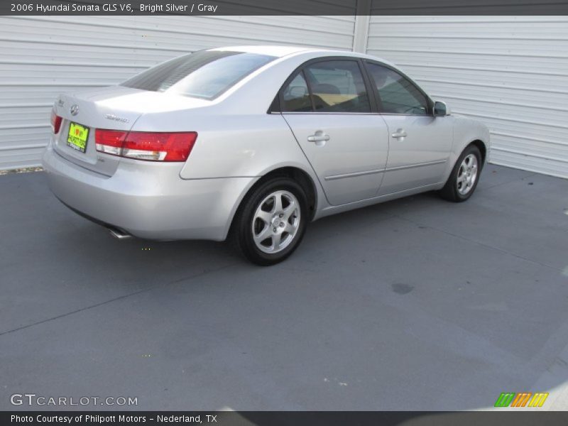 Bright Silver / Gray 2006 Hyundai Sonata GLS V6