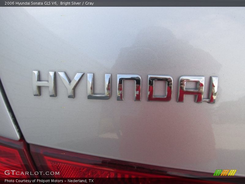 Bright Silver / Gray 2006 Hyundai Sonata GLS V6