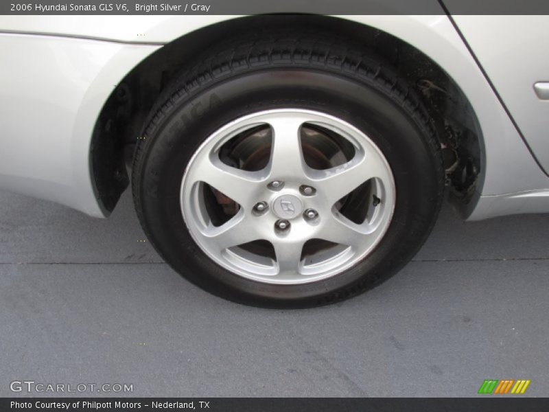 Bright Silver / Gray 2006 Hyundai Sonata GLS V6