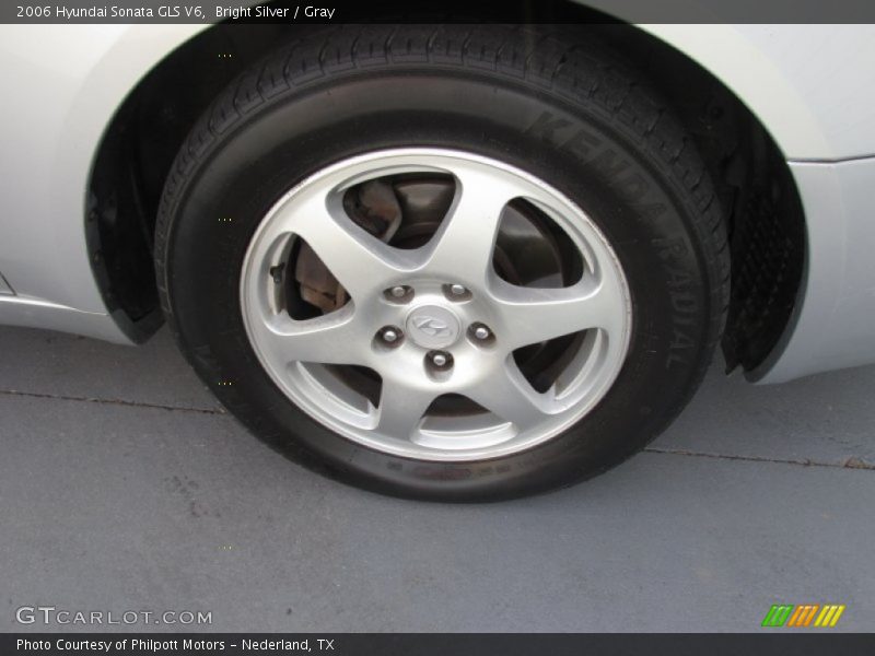 Bright Silver / Gray 2006 Hyundai Sonata GLS V6