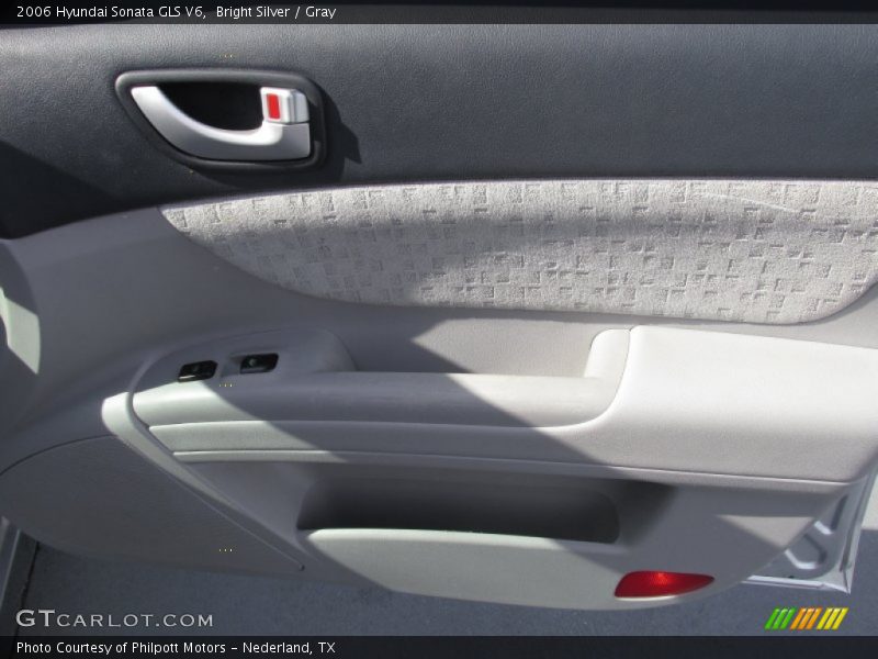 Bright Silver / Gray 2006 Hyundai Sonata GLS V6