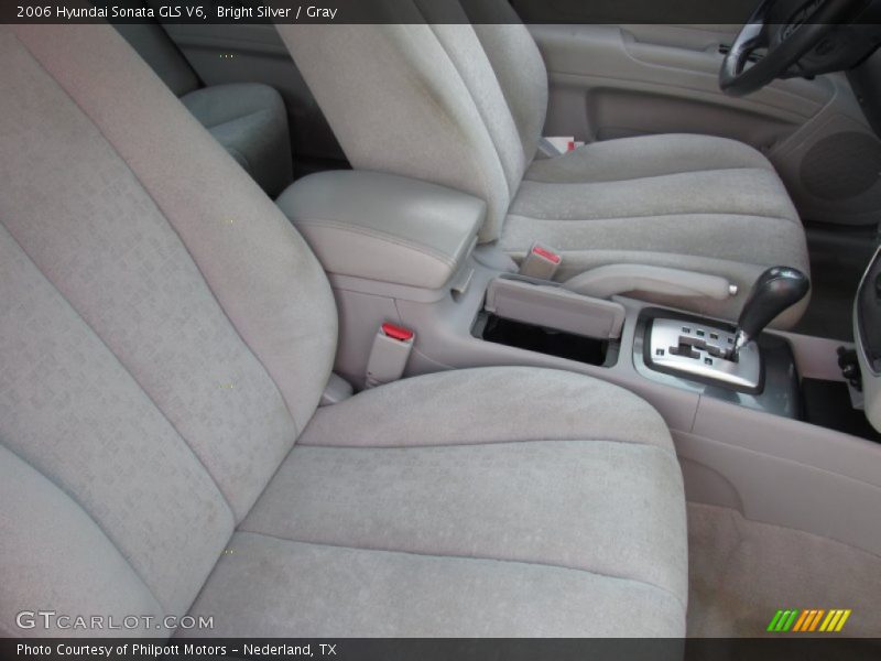 Bright Silver / Gray 2006 Hyundai Sonata GLS V6