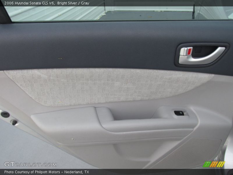 Bright Silver / Gray 2006 Hyundai Sonata GLS V6