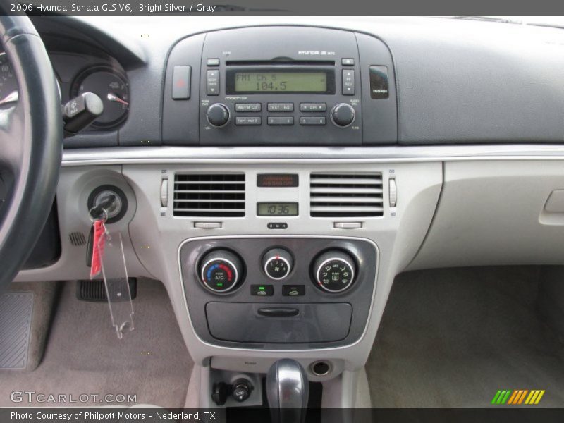 Bright Silver / Gray 2006 Hyundai Sonata GLS V6