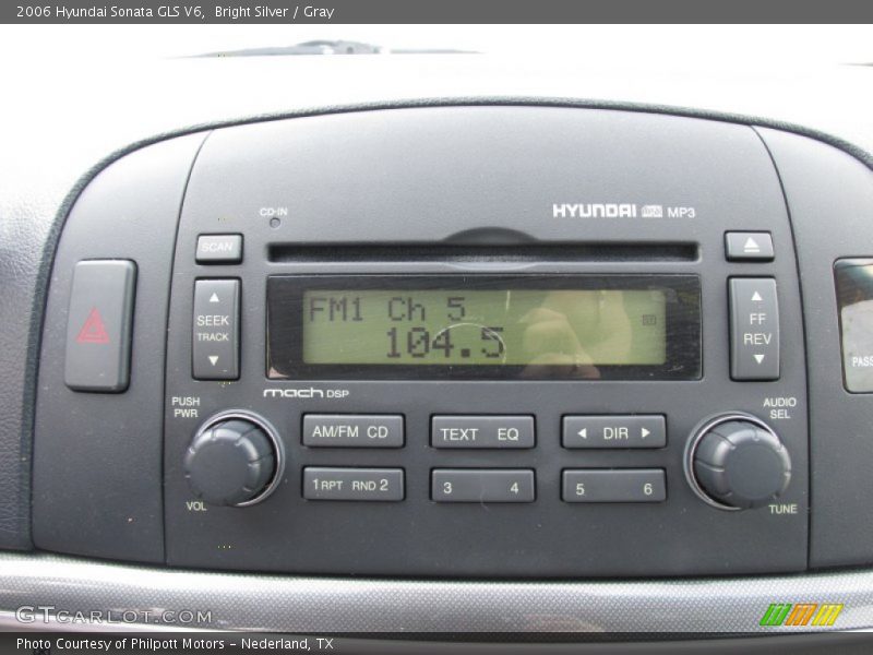 Bright Silver / Gray 2006 Hyundai Sonata GLS V6