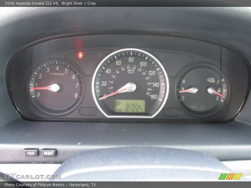Bright Silver / Gray 2006 Hyundai Sonata GLS V6