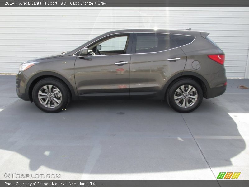 Cabo Bronze / Gray 2014 Hyundai Santa Fe Sport FWD