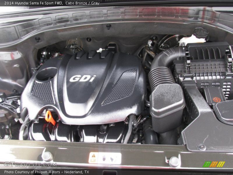 Cabo Bronze / Gray 2014 Hyundai Santa Fe Sport FWD