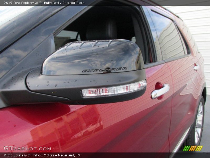 Ruby Red / Charcoal Black 2015 Ford Explorer XLT