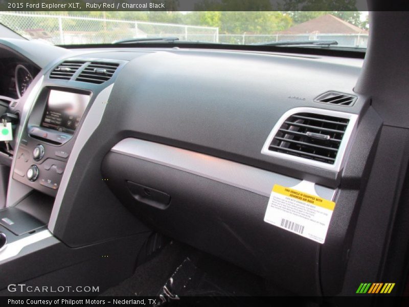 Ruby Red / Charcoal Black 2015 Ford Explorer XLT