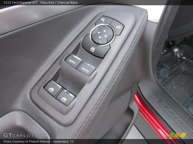 Ruby Red / Charcoal Black 2015 Ford Explorer XLT