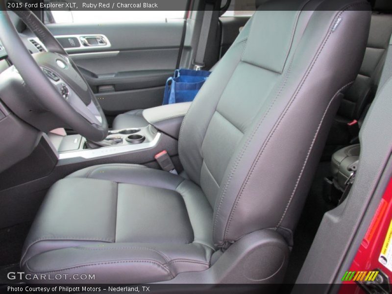 Ruby Red / Charcoal Black 2015 Ford Explorer XLT