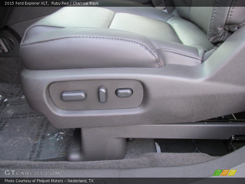 Ruby Red / Charcoal Black 2015 Ford Explorer XLT
