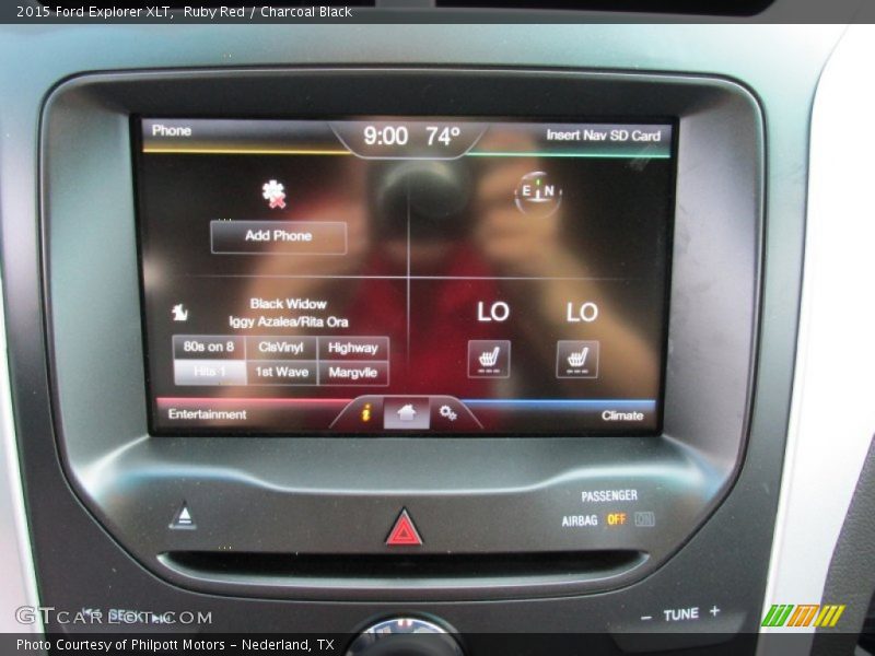 Ruby Red / Charcoal Black 2015 Ford Explorer XLT