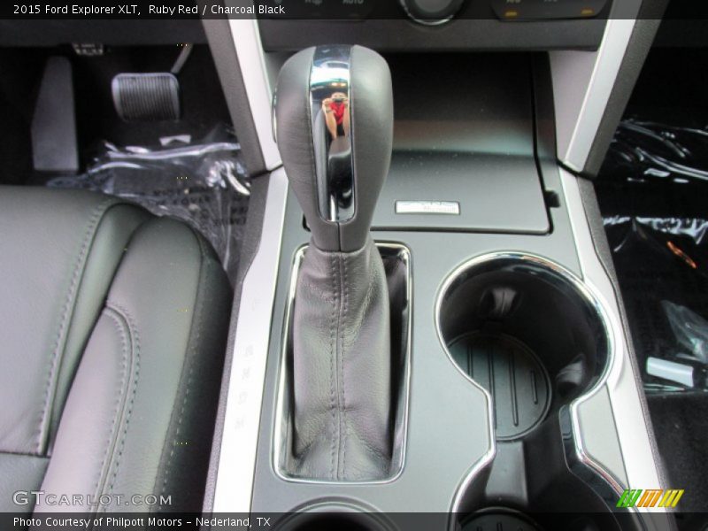 Ruby Red / Charcoal Black 2015 Ford Explorer XLT