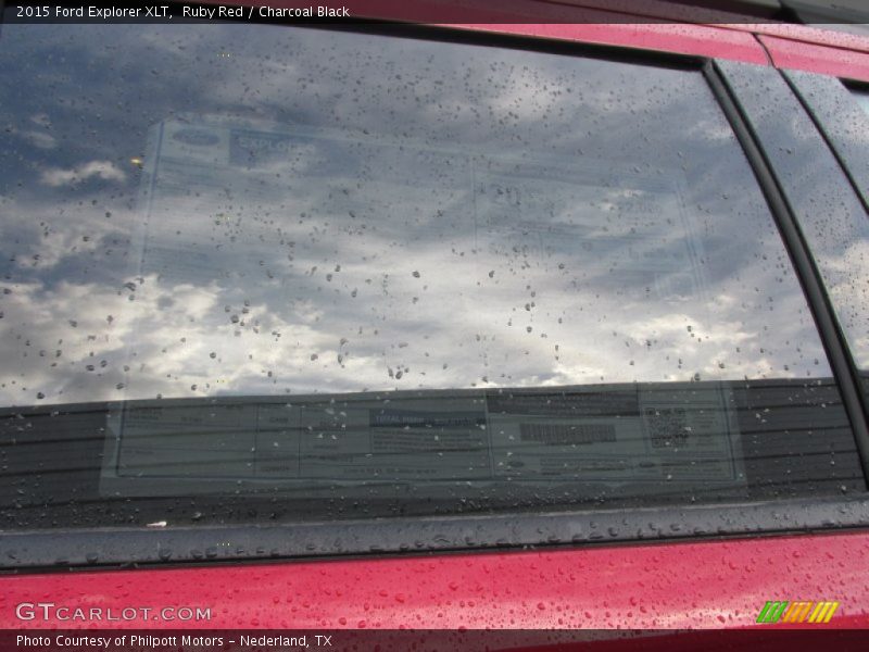 Ruby Red / Charcoal Black 2015 Ford Explorer XLT