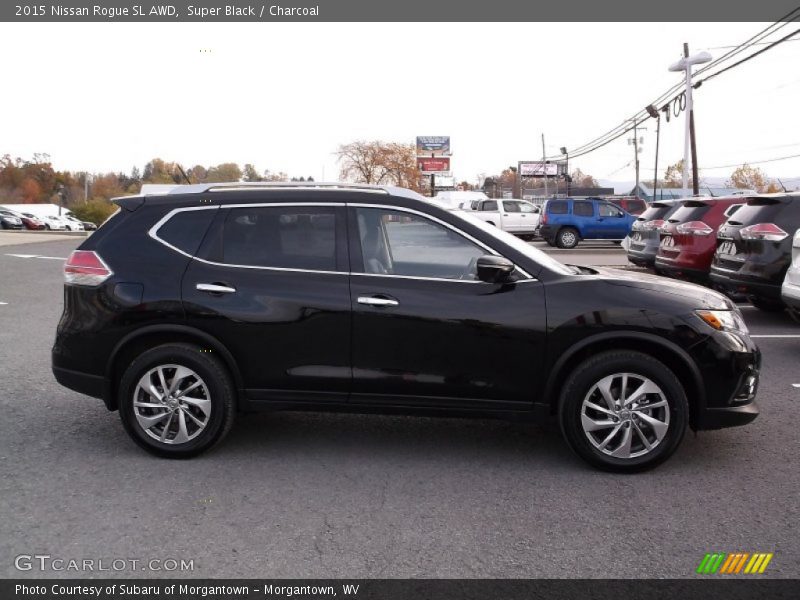 Super Black / Charcoal 2015 Nissan Rogue SL AWD
