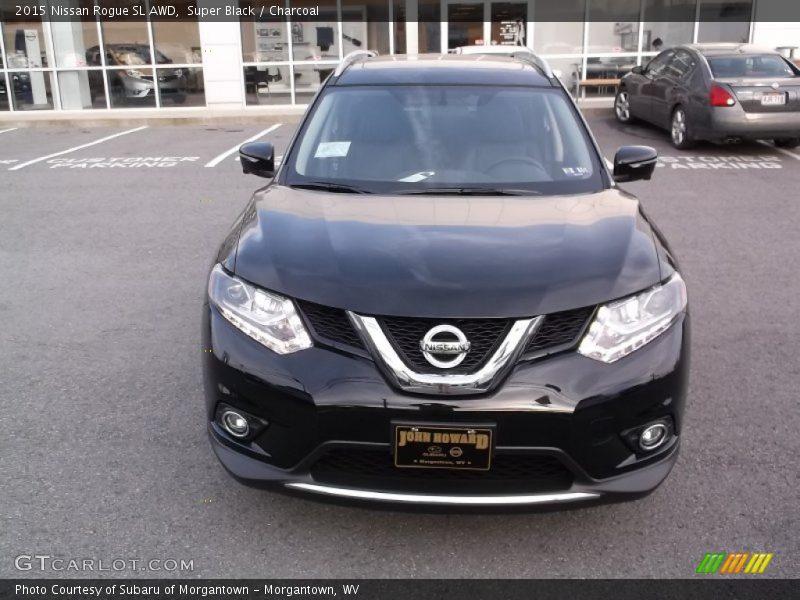 Super Black / Charcoal 2015 Nissan Rogue SL AWD
