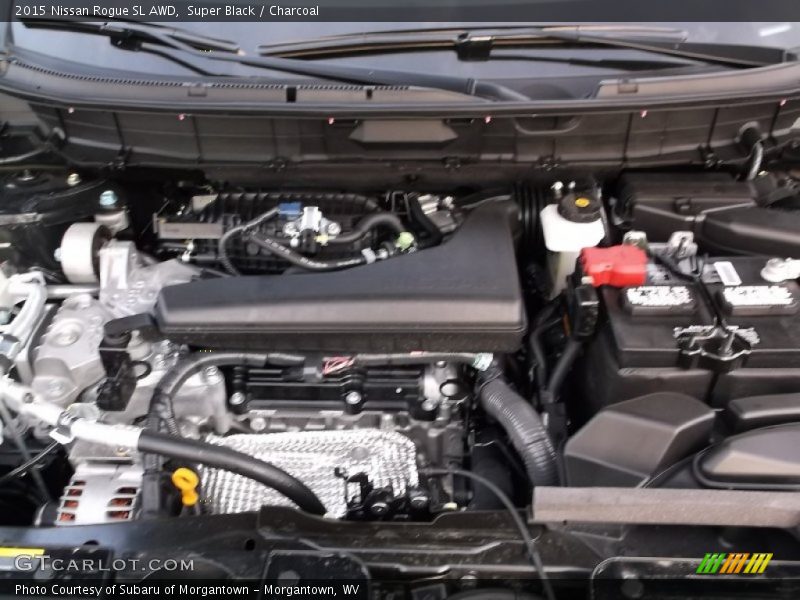Super Black / Charcoal 2015 Nissan Rogue SL AWD