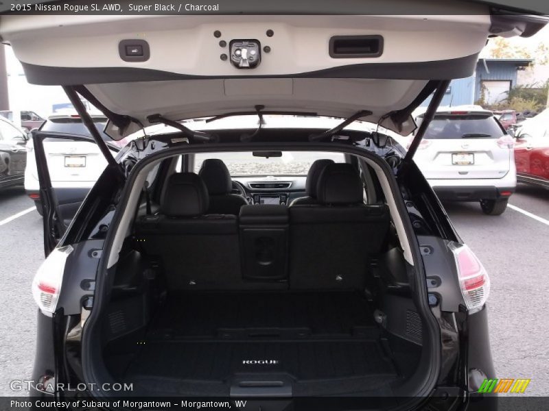 Super Black / Charcoal 2015 Nissan Rogue SL AWD