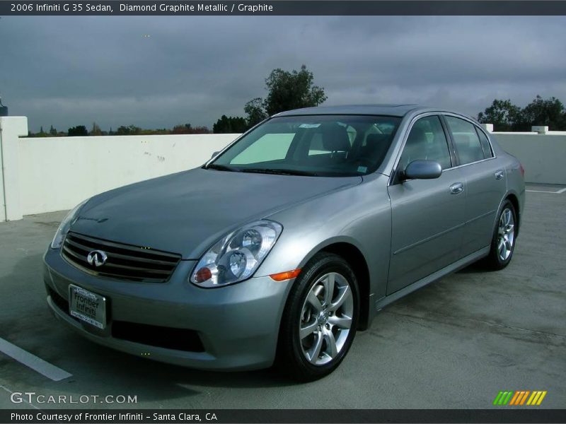 Diamond Graphite Metallic / Graphite 2006 Infiniti G 35 Sedan