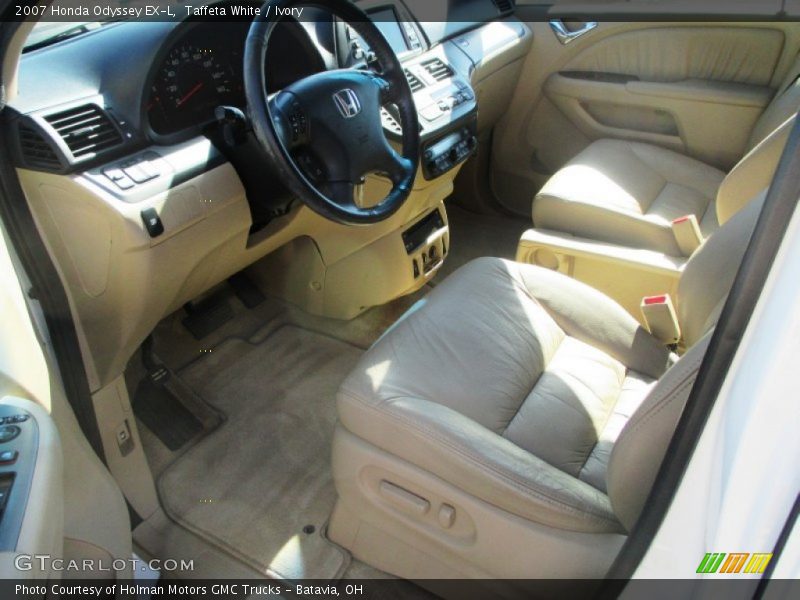 Taffeta White / Ivory 2007 Honda Odyssey EX-L