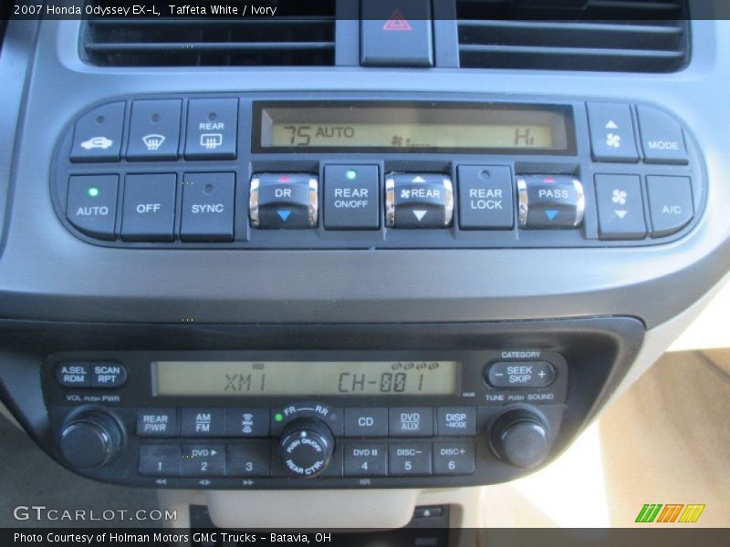 Taffeta White / Ivory 2007 Honda Odyssey EX-L